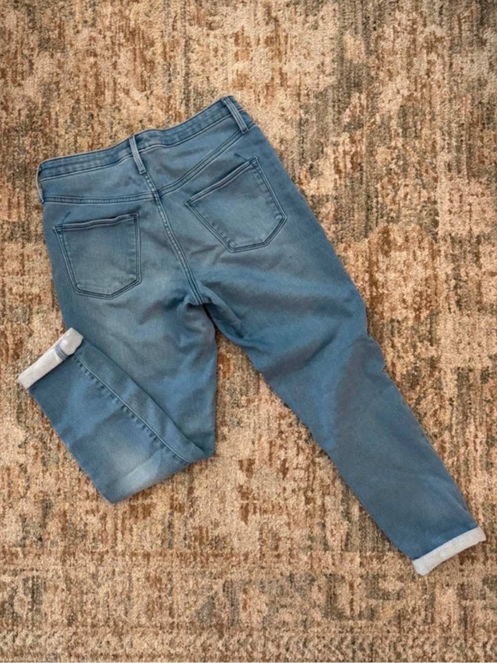 Mossimo High Rise Skinny Jeans Blue Waist 29 Size 8